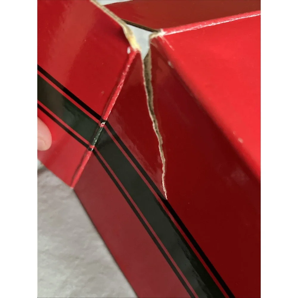 Vtg Shelby Collectibles 1965 Shelby Cobra 427 S/C Red with White Stripes Jafra